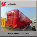 Best price tri-axle fence semi trailer / trailer truck 40ft for sale